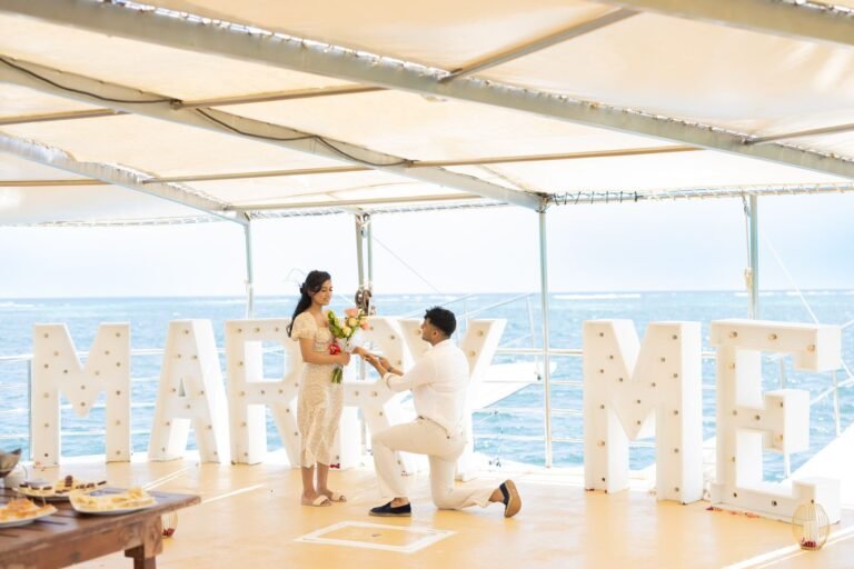 Luxury Punta Cana Proposal Packages Featuring Photography, Champagne & Romantic Décor